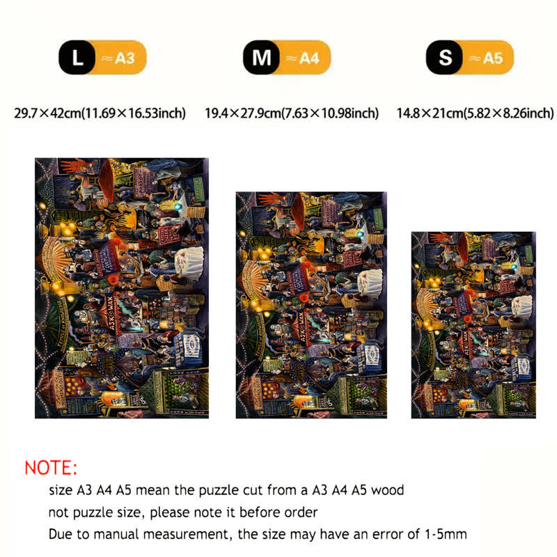 Rubbyoo The Clairvoyants' Convention - Wooden Jigsaw Puzzle - image 8