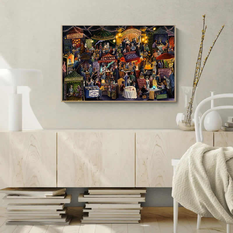 Rubbyoo The Clairvoyants' Convention - Wooden Jigsaw Puzzle - image 7