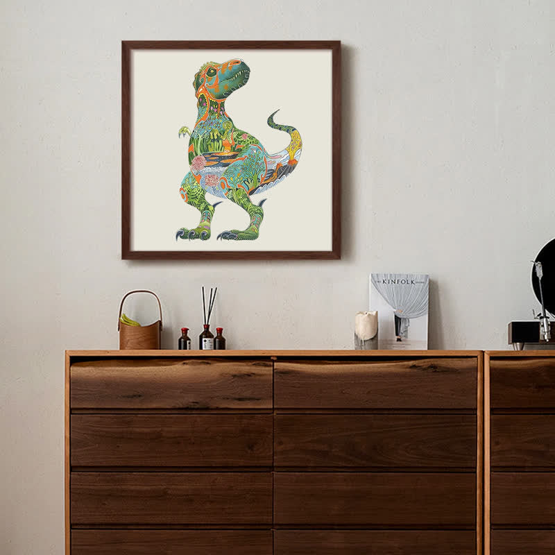 Rubbyoo Daniel Mackie Tyrannosaurus Rex - Wooden Jigsaw Puzzle - image 6