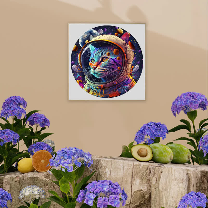 Rubbyoo Space Cat Cute Kittens - Wooden Jigsaw Puzzle - image 6