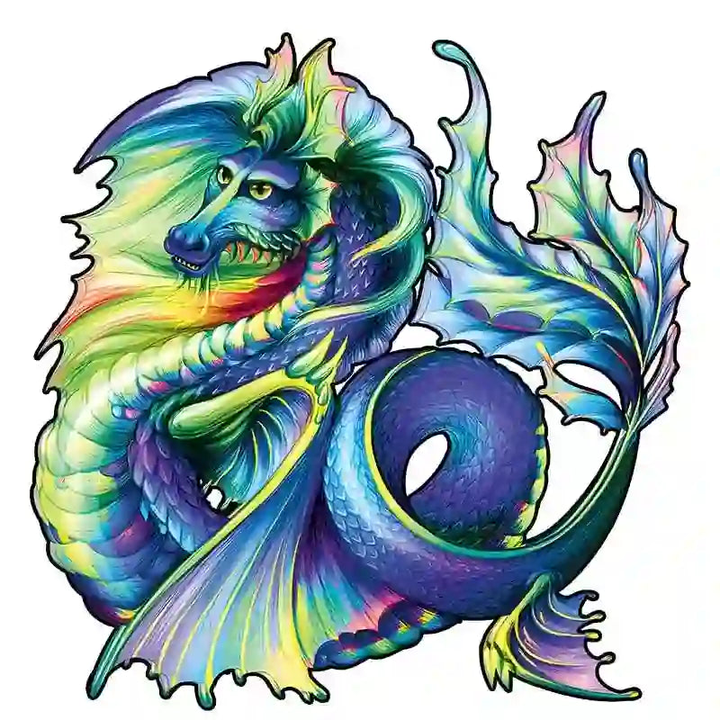 Rubbyoo JiaoLong - Wooden Jigsaw Puzzle - A3 - Wooden Gift Packaging - image 0