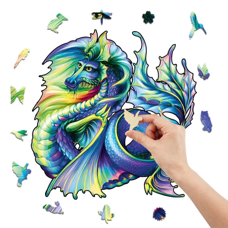 Rubbyoo JiaoLong - Wooden Jigsaw Puzzle - image 5