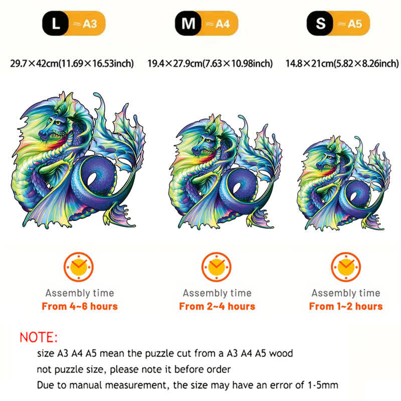 Rubbyoo JiaoLong - Wooden Jigsaw Puzzle - image 6