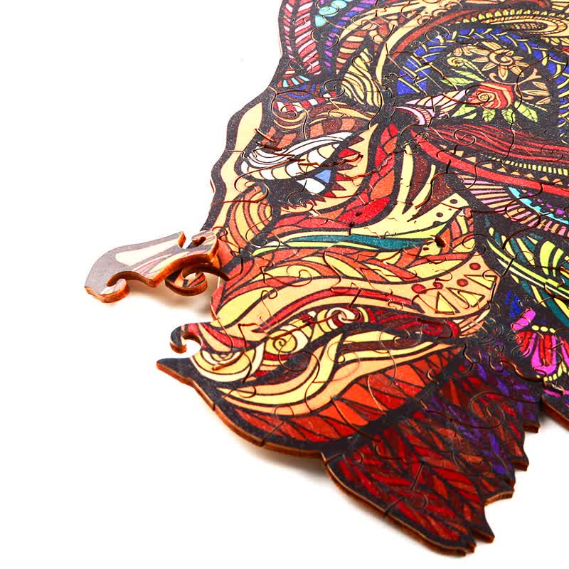 Rubbyoo Red Lion - Wooden Jigsaw Puzzle - image 5