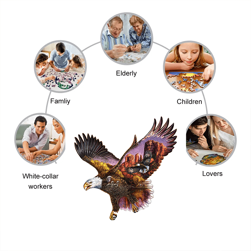 Rubbyoo Ancient Sentinel - Wooden Jigsaw Puzzle - image 2