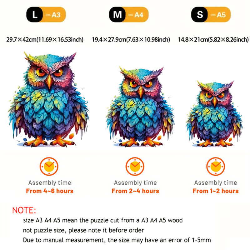 Rubbyoo With Colorful Feathers - Wooden Jigsaw Puzzle - image 5