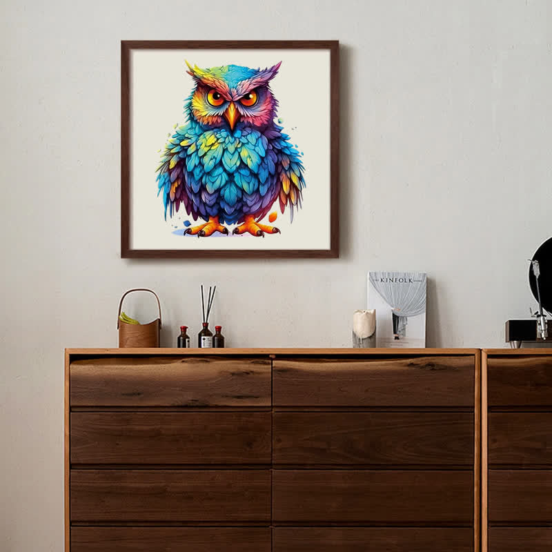 Rubbyoo With Colorful Feathers - Wooden Jigsaw Puzzle - image 7