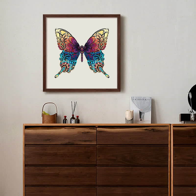 Rubbyoo Colorful Butterfly  - Wooden Jigsaw Puzzle - image 7