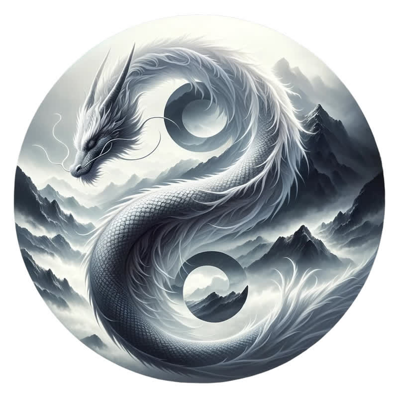 Rubbyoo Wind and Mountain Serpent Yin and Yang -2 Wooden Jigsaw Puzzle - A3 - Wooden Gift Packaging - image 0