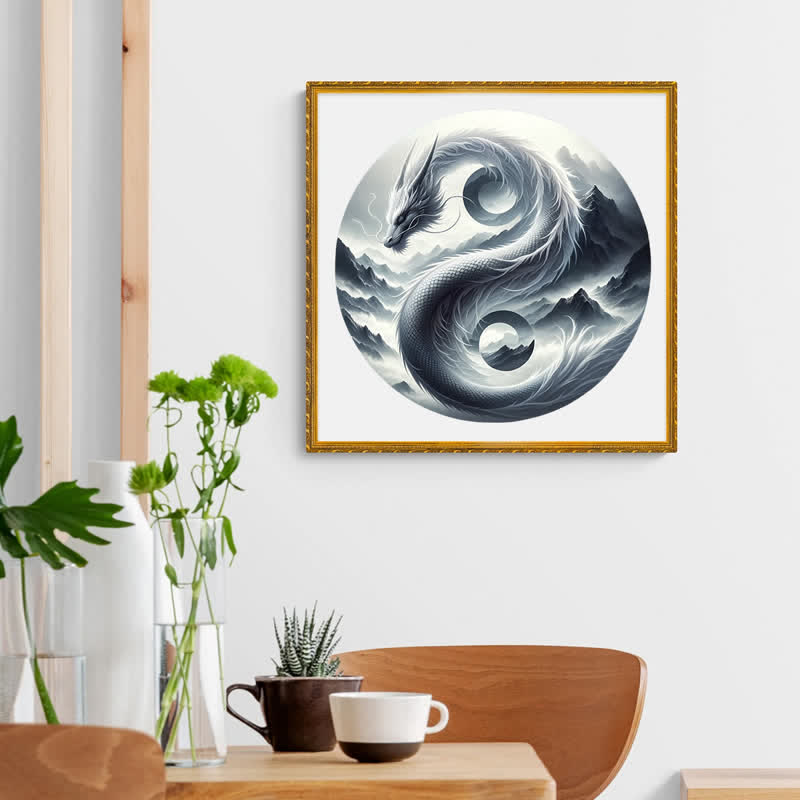 Rubbyoo Wind and Mountain Serpent Yin and Yang -2 Wooden Jigsaw Puzzle - image 4