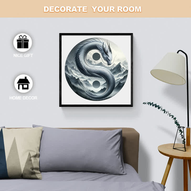 Rubbyoo Wind and Mountain Serpent Yin and Yang -1 Wooden Jigsaw Puzzle - image 6