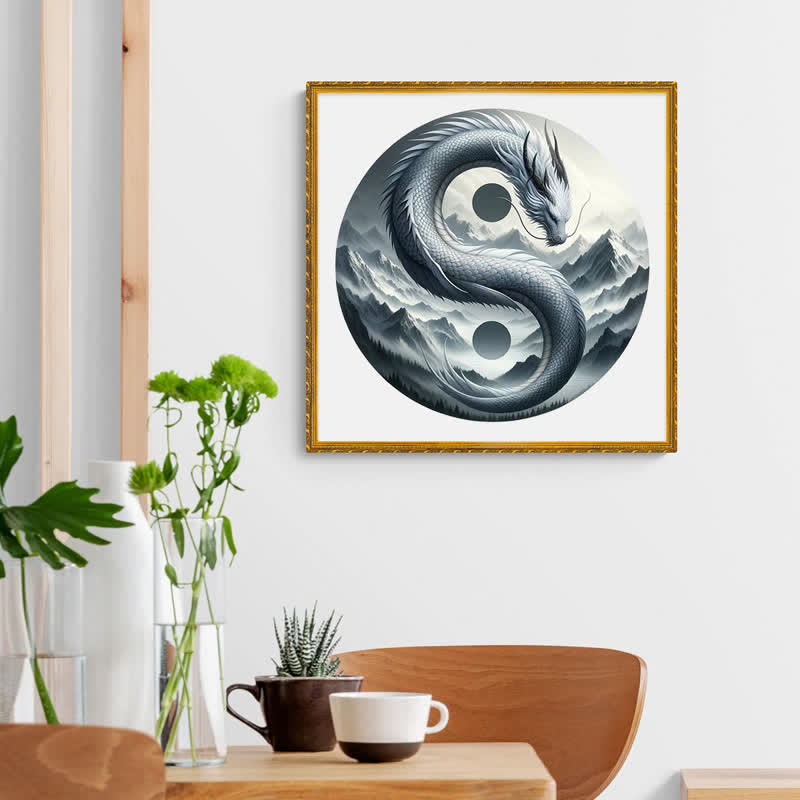 Rubbyoo Wind and Mountain Serpent Yin and Yang -1 Wooden Jigsaw Puzzle - image 3