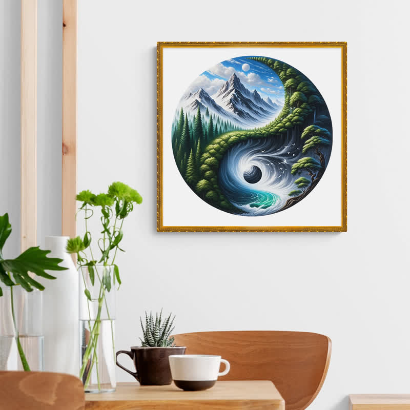 Rubbyoo Nature Yin and Yang -2 Wooden Jigsaw Puzzle - image 5