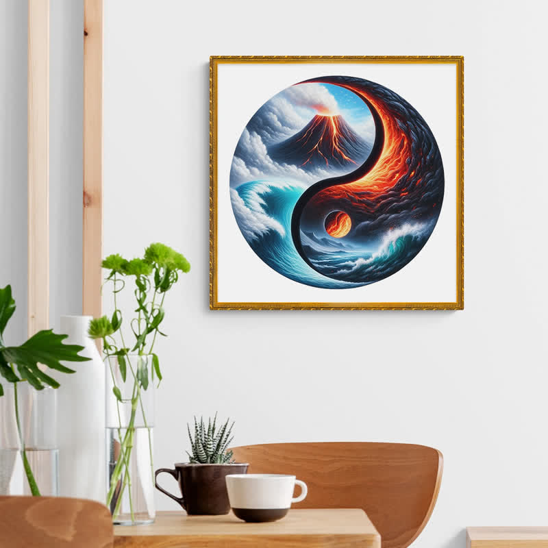 Rubbyoo Nature Yin and Yang -1 Wooden Jigsaw Puzzle - image 2