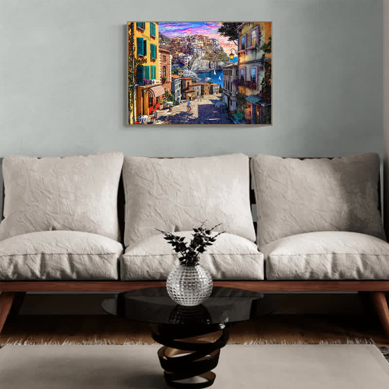 Rubbyoo A Stroll Along The Coast - Wooden Jigsaw Puzzle - image 4