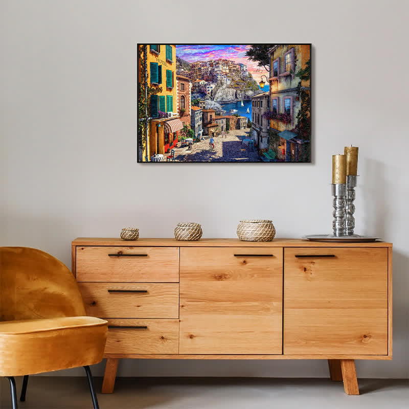 Rubbyoo A Stroll Along The Coast - Wooden Jigsaw Puzzle - image 6