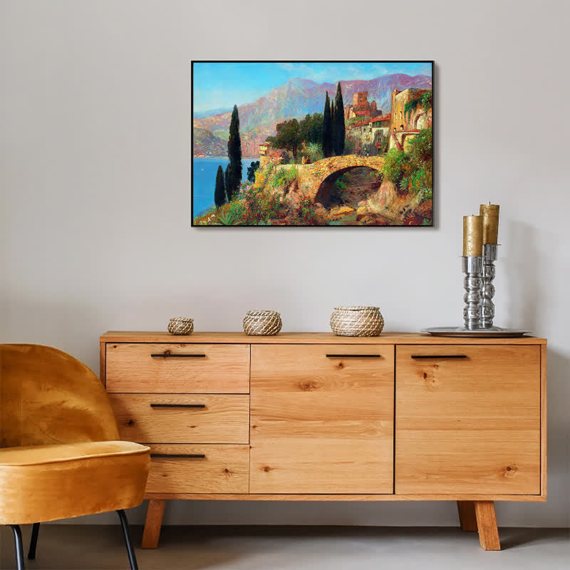 Rubbyoo Italian Coastal Landscape - Wooden Jigsaw Puzzle - image 7