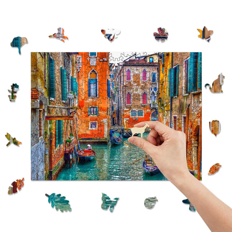 Rubbyoo An Afternoon in Venice - Wooden Jigsaw Puzzle - image 8