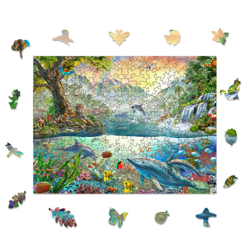 Rubbyoo Utopia - Wooden Jigsaw Puzzle - image 1