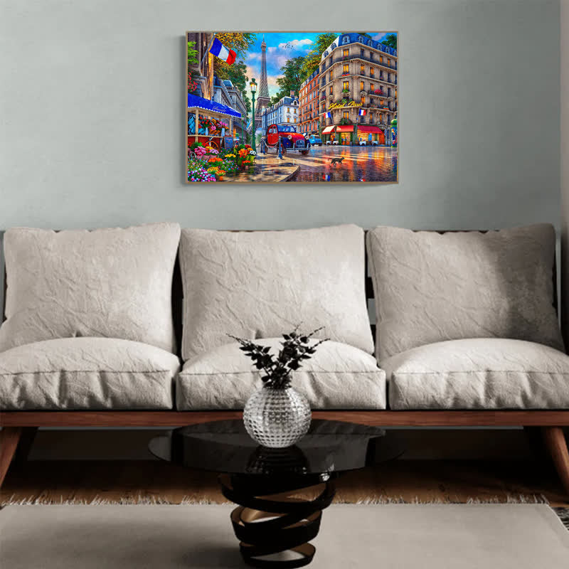 Rubbyoo The Streets of Paris - Wooden Jigsaw Puzzle - image 2