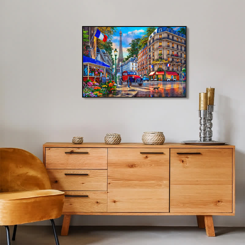 Rubbyoo The Streets of Paris - Wooden Jigsaw Puzzle - image 5