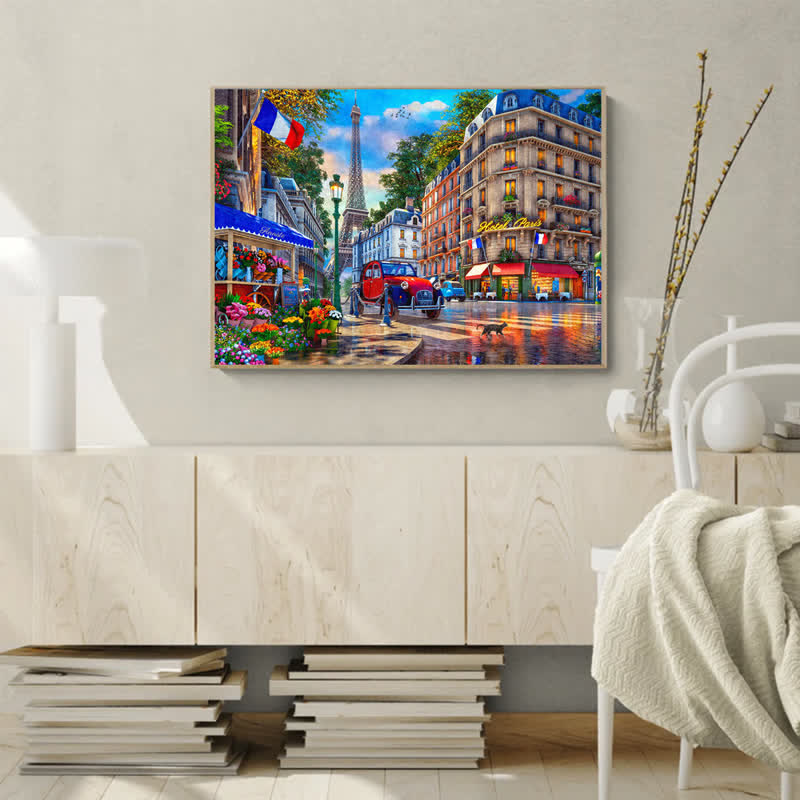 Rubbyoo The Streets of Paris - Wooden Jigsaw Puzzle - image 6