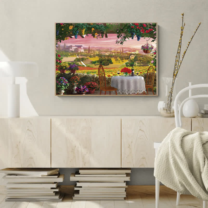 Rubbyoo Tuscany Hills - Wooden Jigsaw Puzzle - image 7