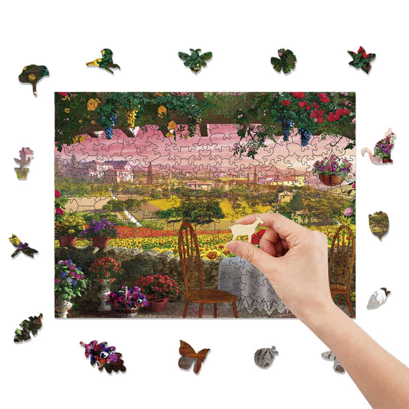 Rubbyoo Tuscany Hills - Wooden Jigsaw Puzzle - image 5