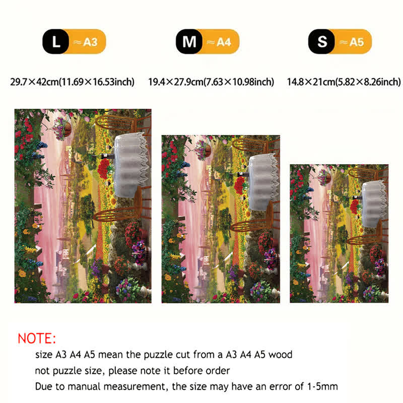 Rubbyoo Tuscany Hills - Wooden Jigsaw Puzzle - image 8