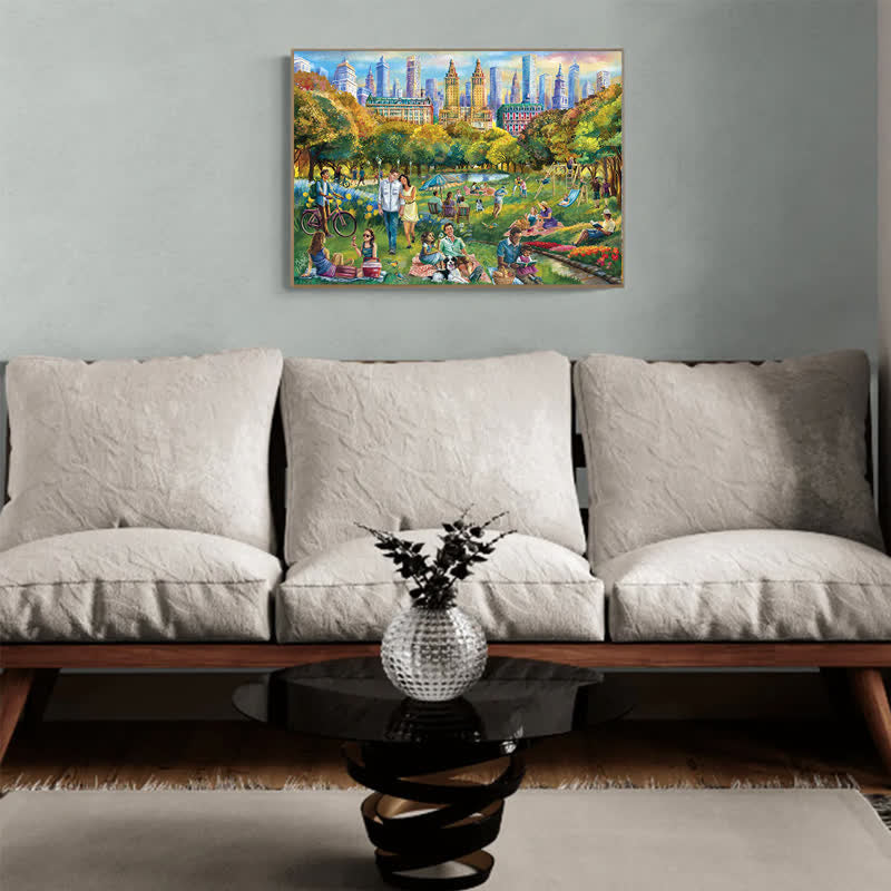 Rubbyoo Summer in New York - Wooden Jigsaw Puzzle - image 3