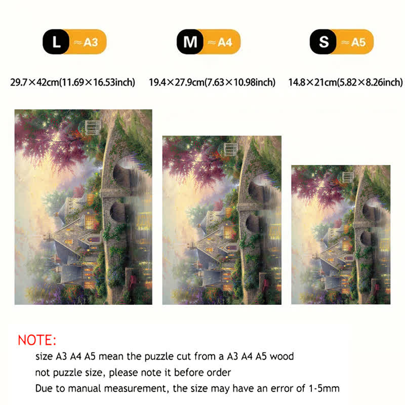 Rubbyoo Lamplight Manor - Wooden Jigsaw Puzzle - image 2