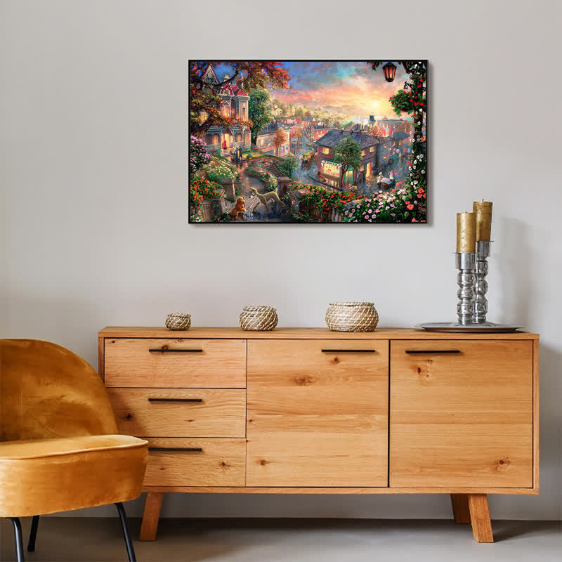 Rubbyoo Lady And The Tramp Thomas - Wooden Jigsaw Puzzle - image 5