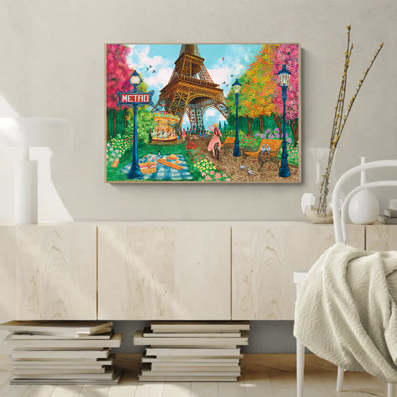 Rubbyoo Paris, Je T'aime - Wooden Jigsaw Puzzle - image 6