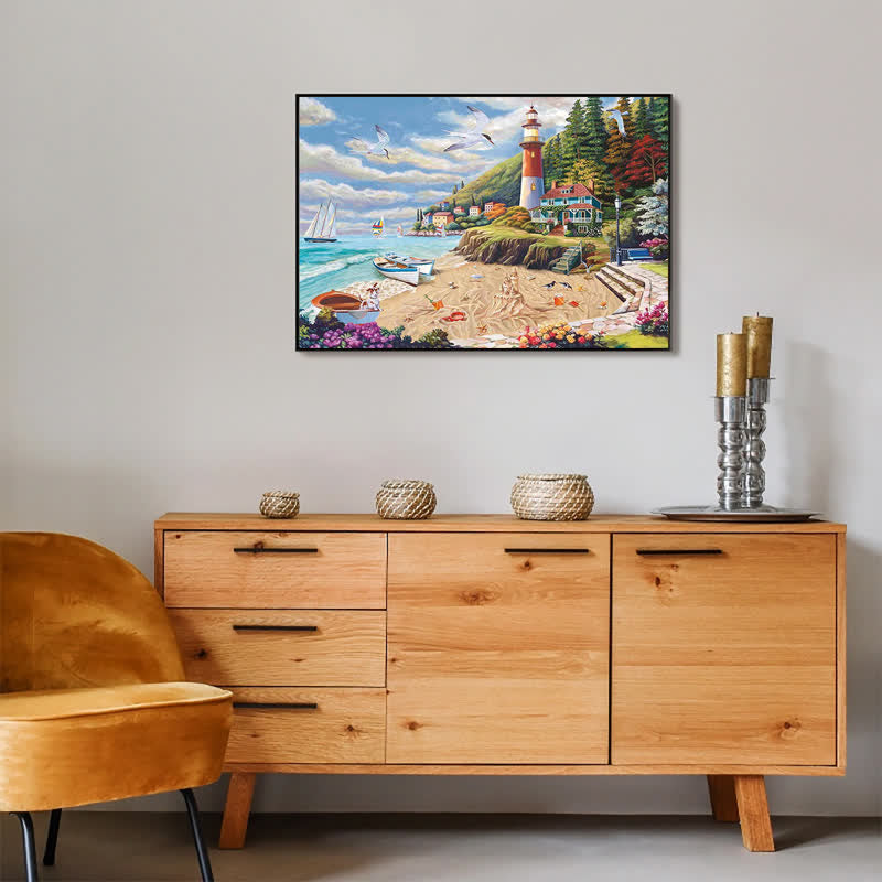 Rubbyoo Coastal Getaway - Wooden Jigsaw Puzzle - image 2