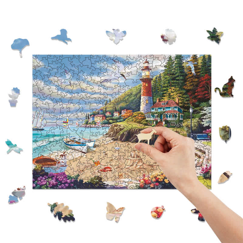 Rubbyoo Coastal Getaway - Wooden Jigsaw Puzzle - image 7