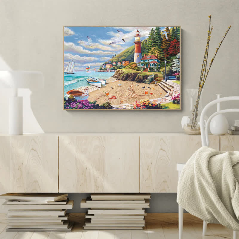 Rubbyoo Coastal Getaway - Wooden Jigsaw Puzzle - image 5