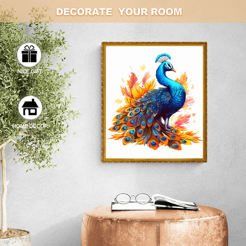 Striking Peacock - Wooden Jigsaw Puzzle - image 5