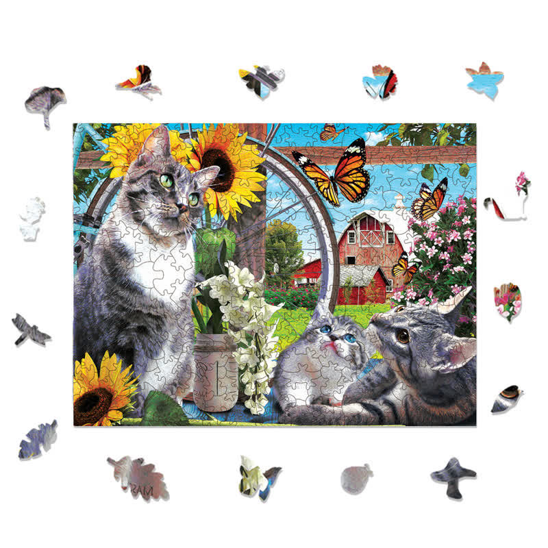 Rubbyoo Out of Reach - Wooden Jigsaw Puzzle - image 1