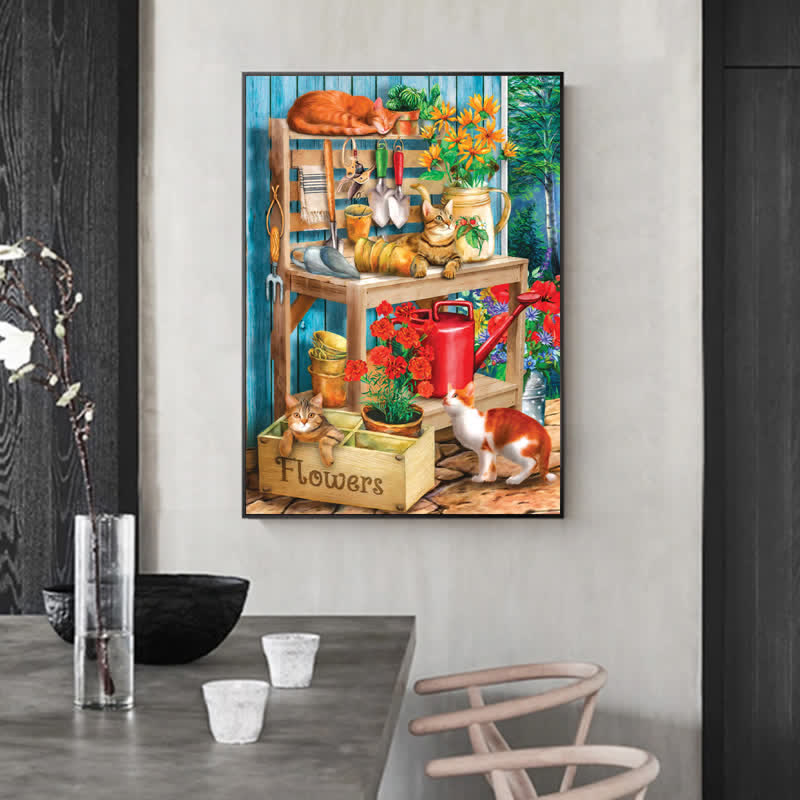 Rubbyoo Potting Table  - Wooden Jigsaw Puzzle - image 2