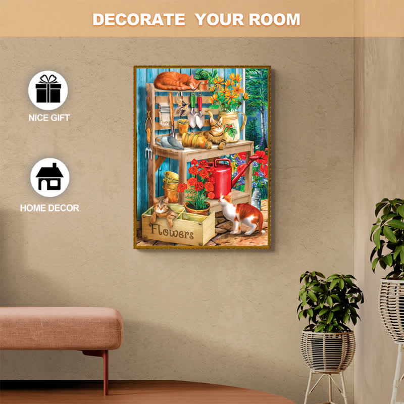 Rubbyoo Potting Table  - Wooden Jigsaw Puzzle - image 6