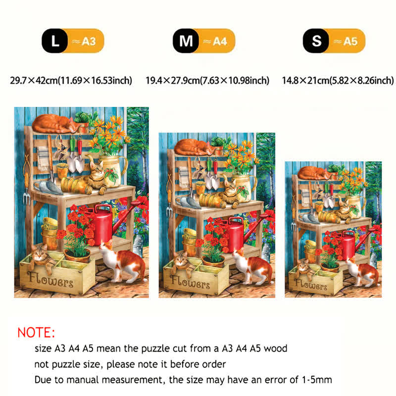 Rubbyoo Potting Table  - Wooden Jigsaw Puzzle - image 7