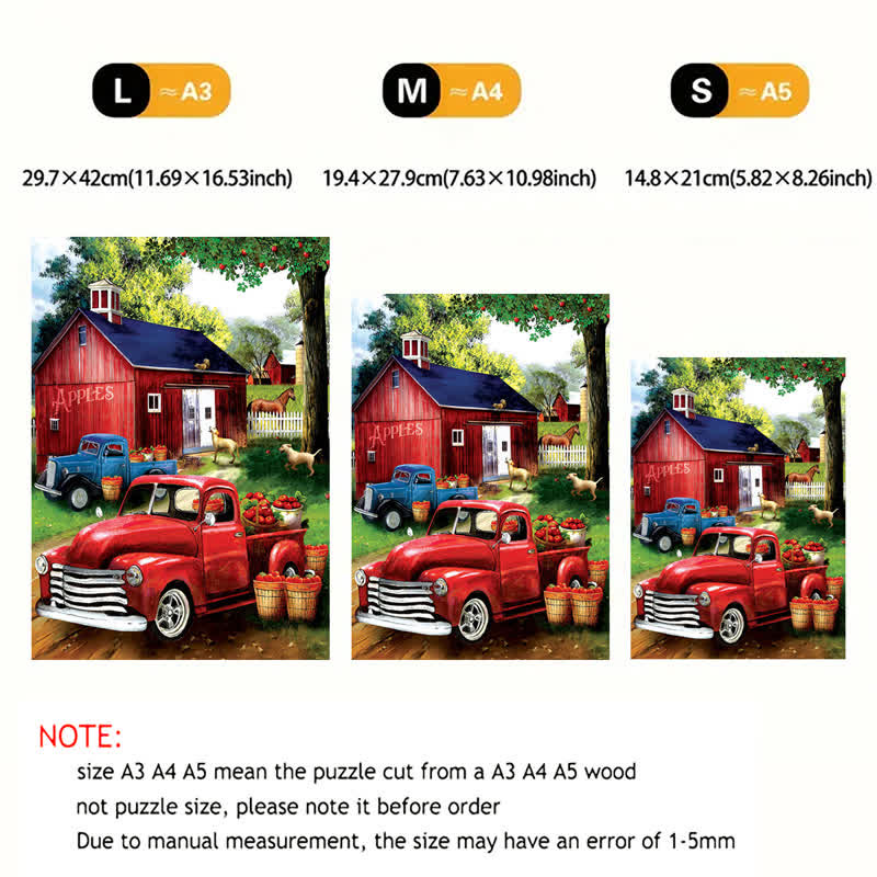 Rubbyoo Apples for Sale - Wooden Jigsaw Puzzle - image 7