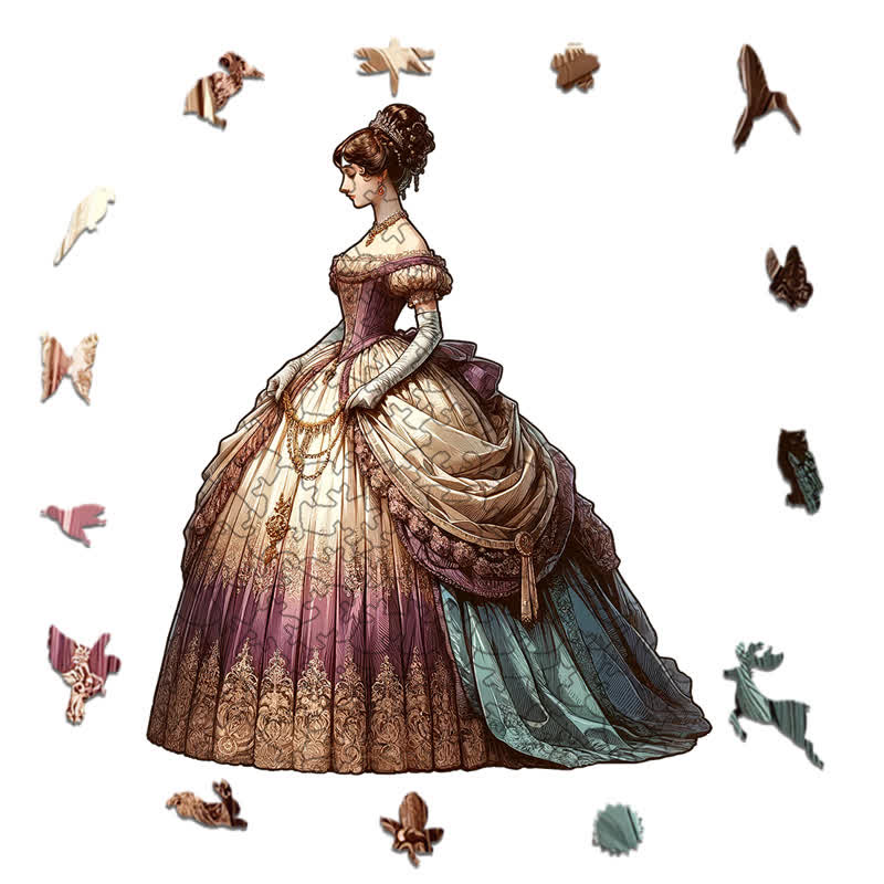 Rubbyoo Victorian Women - Wooden Jigsaw Puzzle - image 1