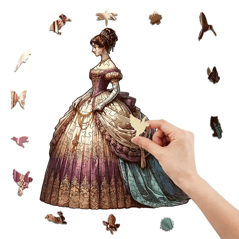 Rubbyoo Victorian Women - Wooden Jigsaw Puzzle - image 4