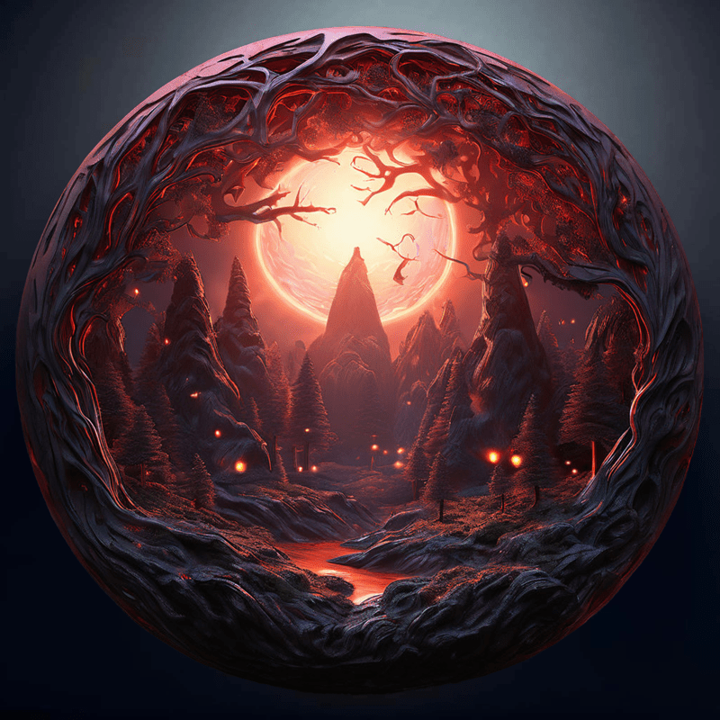 3D vision inside the cave-5 - Wooden Jigsaw Puzzle - A3 - Wooden Gift Packaging - image 0