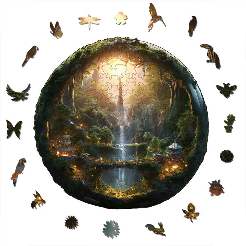 3D Dream World - Wooden Jigsaw Puzzle - image 2