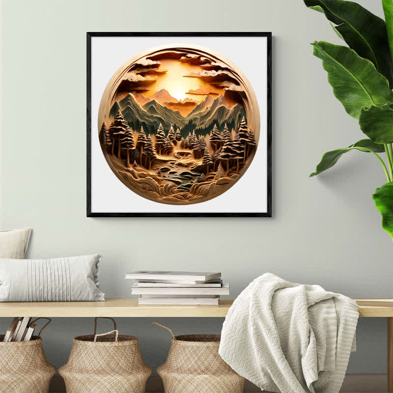 3D vision inside the cave-9 - Wooden Jigsaw Puzzle - image 4