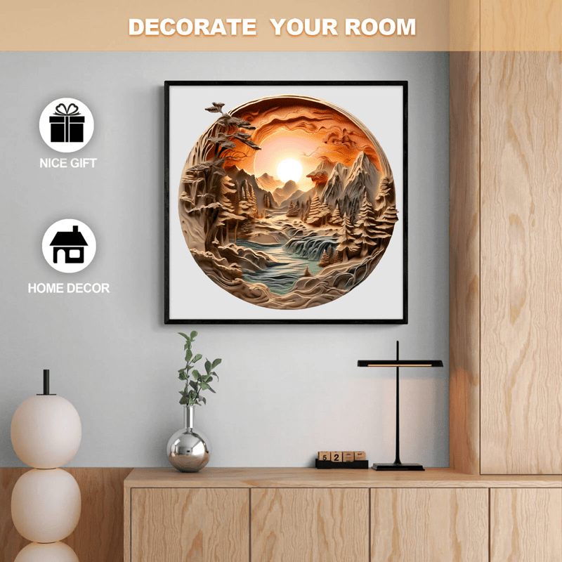 3D vision inside the cave-9 - Wooden Jigsaw Puzzle - image 6