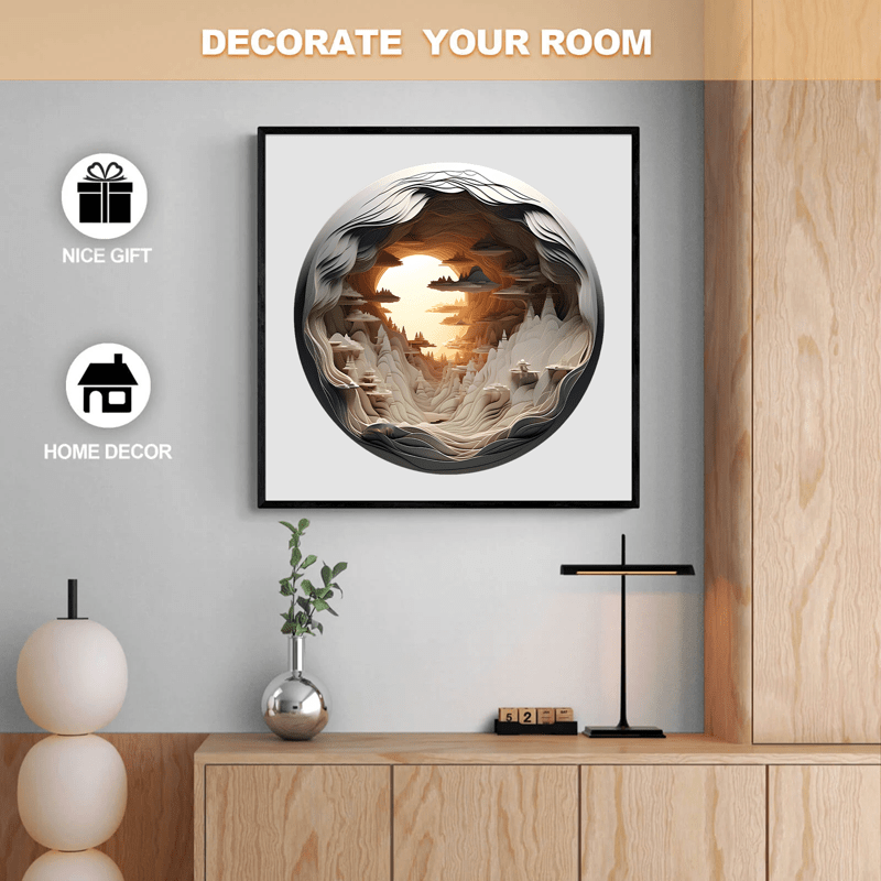 3D vision inside the cave-3 - Wooden Jigsaw Puzzle - image 6