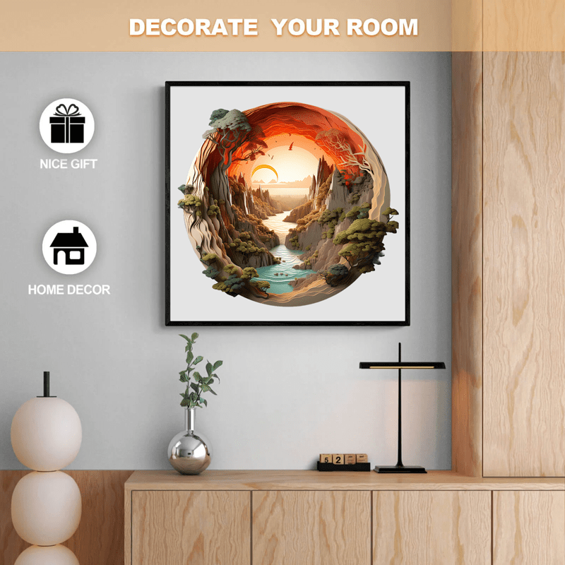 3D Sunset - Wooden Jigsaw Puzzle - image 6